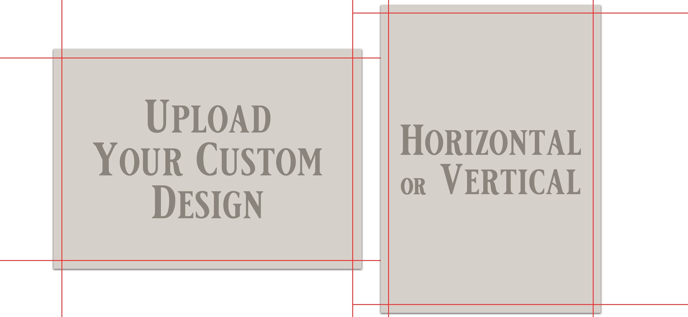 Custom Design 5x7 Double Sided Photo Card