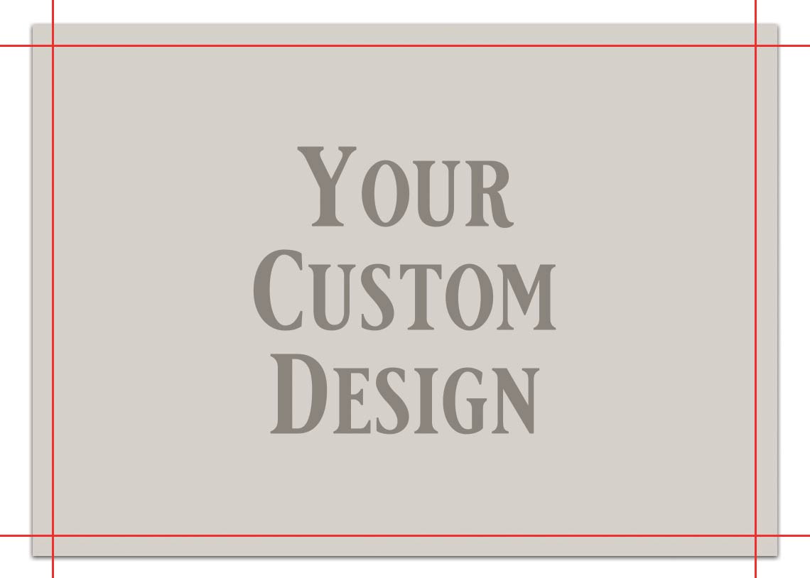 Custom Design 4x6 Double Sided Photo Card