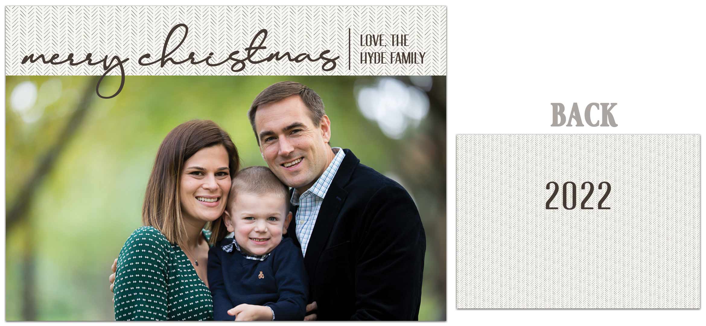 Crisp 5x7 Double Sided Photo Card