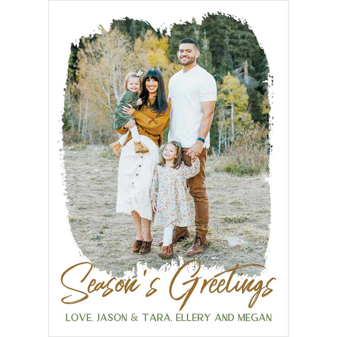 Seasons 5x7 Double Sided Photo Card